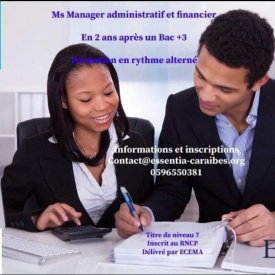 MS Manager Administratif et Financier 