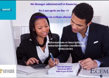 MS Manager Administratif et Financier 